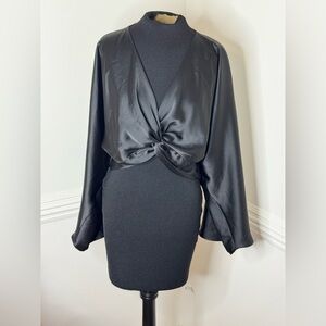 Zara Elegant Black Blouse